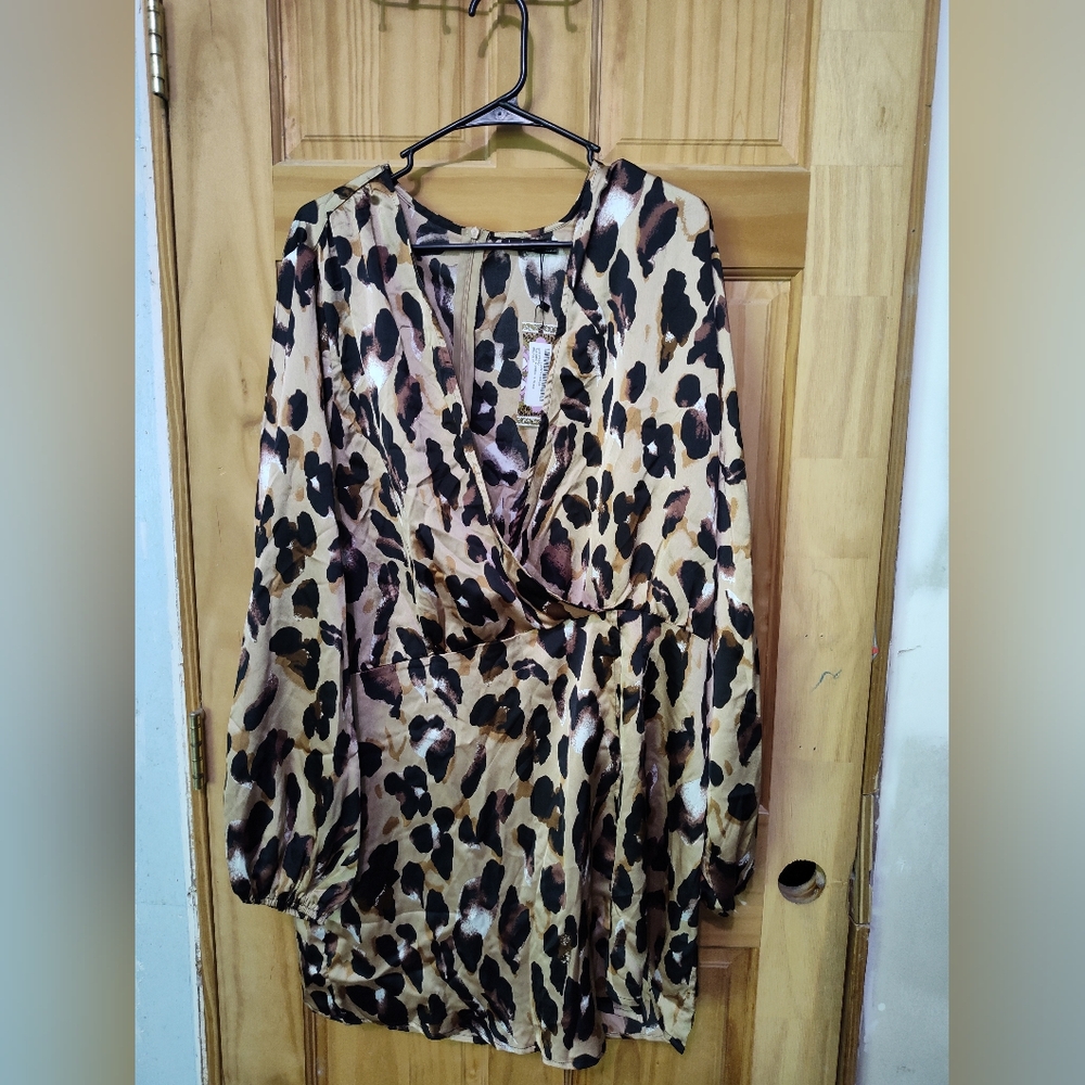 Animal print top